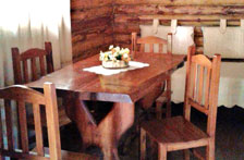 Comedor cabaña para 4 a 5 personas